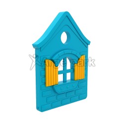 YPPP009 Eğik Çatılı Ev Pano